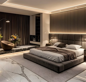 Işık lüks mutfak dolap banyo tezgahı parlak kaplama kiler mutfak ada taş tezgah üst bütün ev özelleştirme - Product Image 6