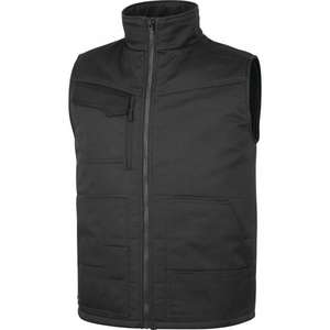 DELTA PLUS - STOC3GGXG Multipockets Mach bodywarmer gris oscuro en poliéster/algodón-EAN 3295249262891 WORK JACKETS - Product Image 1