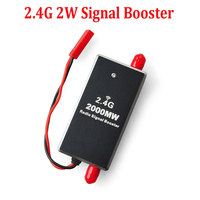 Module amplificateur radio mini FPV 2.4G 2W 2000mW pour émetteur RC Phantom, extension de portée, accessoire de drone en métal