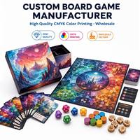 Fabricant de jeux de société personnalisés en gros, impression couleur CMYK de haute qualité