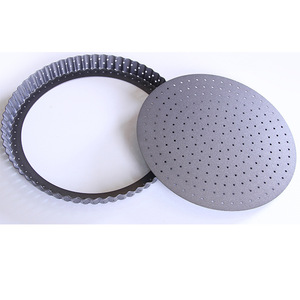 พิมพ์เค้กสปริงฟอร์มทรงกลม 2 ชิ้น ทำจากเหล็กกล้าคาร์บอน สำหรับทำชีสเค้ก ชิฟฟอน พาสตรี ใช้กับเตาอบได้ - Product Image 4