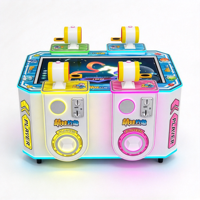 Machine de jeu de pêche pour enfants à 4 joueurs, à monnayeur, simulateur de pêche d'intérieur en métal, vente en gros