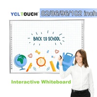 Prise et lecteur USB Tableau blanc interactif tactile infrarouge de 86 pouces