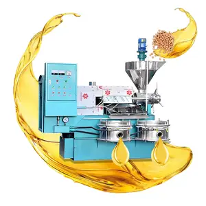 Factory Direct Sale Cold Intelligent Sunflower Seed Crude Palm Oil Screw Press Machine