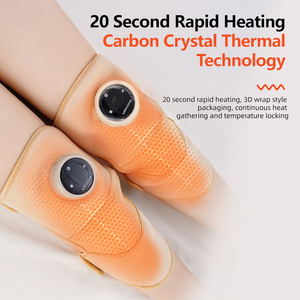 Draadloze slimme elektrische verwarmings- en vibratiekussen voor elleboog, schouder en knie met warmtefunctie - Product Image 4