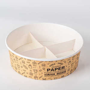 Boîtes d'emballage d'ailes de poulet de qualité alimentaire JN Emballage jetable de boîte de poulet frit - Product Image 5