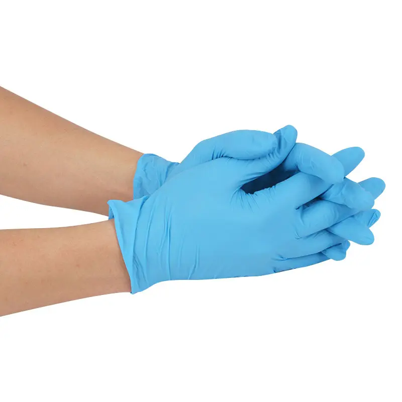 Disposable Chlorination Nitrile Glove for Powder Free Custom Medical Gloves Polymer Coating Softer More Comfortable To Wear
