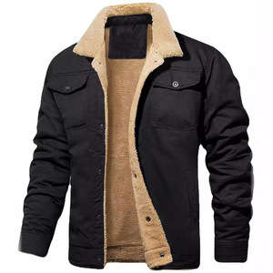 <span class=keywords><strong>Veste</strong></span> d'hiver pour homme Fitspi, nouvelle collection, doublée en <span class=keywords><strong>polaire</strong></span>, vêtements de travail en coton, <span class=keywords><strong>veste</strong></span> décontractée, manteaux pour homme, fabrication en usine - Product Image 5