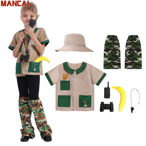 Día DE LOS NIÑOS Fiesta escolar Escenario Baile Animal Cuidador Uniforme DE TRABAJO Profesional Zookeeper Juego de rol Disfraz de Halloween - Product Image 1