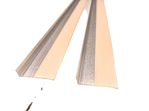 Bande de protection d'angle en métal pour plaques de plâtre, profilé d'angle flexible pour panneaux de plâtre - Product Image 3