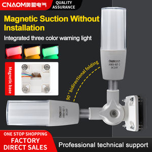 Lampe <span class=keywords><strong>de</strong></span> <span class=keywords><strong>tour</strong></span> <span class=keywords><strong>de</strong></span> Fixation magnétique multicolore <span class=keywords><strong>de</strong></span> haute qualité AC/DC 12V/24V/110V/220V voyants d'avertissement multicolores LED avec sonnerie - Product Image 2
