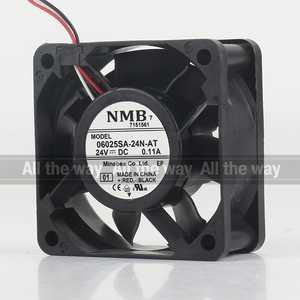 New Nmb 5V 12V 48V <span class=keywords><strong>DC</strong></span> 24V 0.11a <span class=keywords><strong>AC</strong></span> EC 6025 60x60x25mm 6cm chuyển đổi tần số bóng mang ba dây 06025sa-24n-at Quạt làm mát - Product Image 2