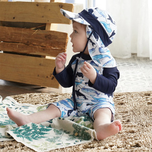 Nuovo Costume da Bagno Estivo per Bambini 1-<span class=keywords><strong>4</strong></span>-7 <span class=keywords><strong>Anni</strong></span>, Costume Intero con Delfino, Protezione Solare e Asciugatura Rapida - Product Image 3