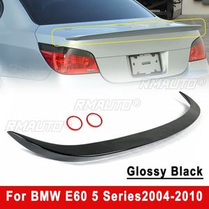 สปอยเลอร์หลังทรง AC สำหรับ BMW E60 ซีรีส์ 5 ปี 2004-2010 สีดำเงา - Product Image 1