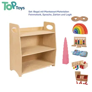 TOP Baby Montessori Materiais Brinquedos Conjuntos Outros Educacional Premium Brinquedos De Madeira Kids Game Crianças Brinquedos Sensoriais Montessori