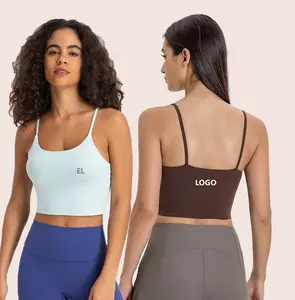 Gym Clothing Custom Logo Gym Yoga Bra Ladies Fitness Workout Sports Bra For Women