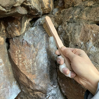 Brosse de bouldering en bois personnalisée, grande brosse de protection en poils de sanglier