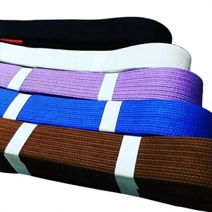 เข็มขัด BJJ ออกแบบเอง / เข็มขัดยิวยิตสูแบบมีลายปักตามสั่ง / เข็มขัด BJJ สีต่างๆ พร้อมป้ายทอโลโก้ของคุณเอง - Product Image 6