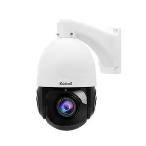 JideTech — caméra de surveillance dôme extérieure PTZ IP POE hd 4K, dispositif de sécurité sans fil, étanche, avec Zoom 20X