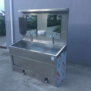 Évier à main en acier inoxydable pour hôpital, lavabo médical pour médecins - Product Image 3