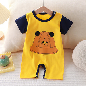 Tutine per Neonati 100% Cotone, <span class=keywords><strong>Abbigliamento</strong></span> Estivo per Bambini e Bambine, <span class=keywords><strong>0</strong></span>-3-6-9-12-24 <span class=keywords><strong>Mesi</strong></span> - Product Image 3