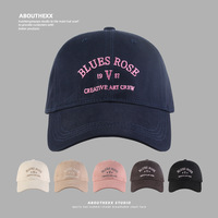 Gorras de Béisbol Unisex Ajustables Bordadas a Mano con Logotipo Personalizado - 100% Algodón