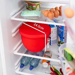 Collapsible Eco-Friendly <b>Silicone</b> Bowl Liners 5 Qt Kitchen Aid Mixers Durable Food Grade Oven Safe Dishwasher Safe Stand Mixer - Product Image 2