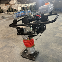 Compacteur vibrant à essence haute fréquence 6,5 CV pour la compactation de l'asphalte, du sol et de la pierre concassée – Petites constructions