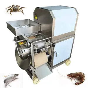 Automatic Tilapia Deboner Shrimp Fishbone Removal Milkfish Bone Separator Crab Meat Fish Deboning Machine