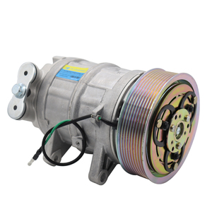 Compresor de aire acondicionado para coche, compresor de aire acondicionado automático 5H14, compresor de AC de 24V 9PK para Nissan - Product Image 2