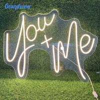 Enseigne publicitaire LED néon personnalisée haute luminosité avec logo et nom, conception gratuite, pour hôpitaux, chambres, fêtes d'anniversaire, murs de maison
