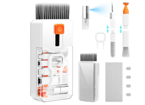 Kit de nettoyage pour ordinateur portable 9 en 1, kit de nettoyage pour AirPods, ensemble de nettoyage pour clavier et écran, brosse anti-poussière pour tablette et écran, outil pour ordinateur, <span class=keywords><strong>PC</strong></span>, TV - Product Image 4