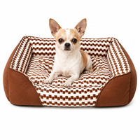 Coussin carré en peluche pour animaux de compagnie, personnalisable, écologique, doux et chaud, tapis résistant à l'usure pour chiens et chats