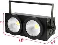 Projecteur de scène DMX Grace Indoor 200W COB LED Blinder pour public
