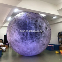 Ballon gonflable de lune pour la décoration d'intérieur extérieure pour des événements et la publicité