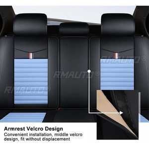 10 Fundas Universales de Asiento de Automóvil de Cuero PU, Protector de Asiento de Diseño Completo para la Mayoría de los Autos, Sedanes y SUVs - Product Image 5