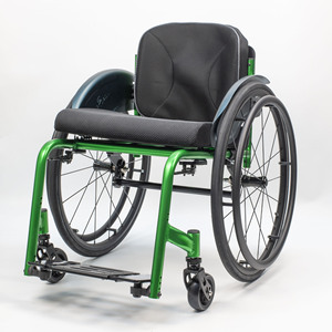 Silla de Ruedas Manual Shi Peng con Asiento Extra Grande, Marco Rígido de Aleación de Aluminio, para Uso Deportivo - Product Image 5