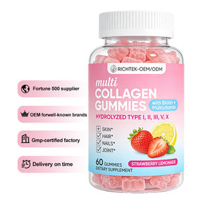 เยลลี่คอลลาเจนเสริมอาหารแบบไม่มีน้ำตาล ขายดี รับผลิตแบรนด์ส่วนตัว (OEM) ขายส่ง - Product Image 1