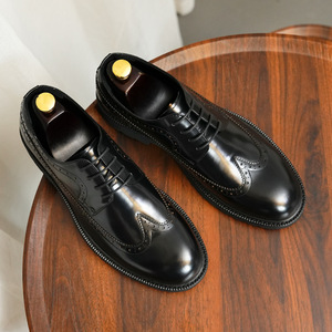 Chaussures Homme en Cuir Véritable de Haute Qualité, Décontractées et Habillées, Antidérapantes, Respirantes et Confortables pour l'Automne - Product Image 5