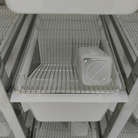 Rongeur Lab Cage Rat Rack En Acier Inoxydable Lab Rack Souris Élevage Baignoires Rack