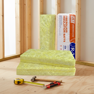 Laine de verre jaune ASTM, taille personnalisable, sans face de finition, bon <span class=keywords><strong>prix</strong></span>, <span class=keywords><strong>isolation</strong></span> thermique pour mur, plaque de laine de verre - Product Image 1