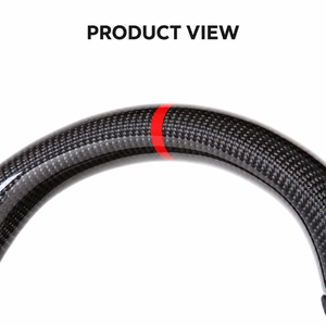 Volant de direction aspect carbone 2015-2020 pour Ford F-150 Raptor, remplacement personnalisé du volant pour les achats en gros en atelier - Product Image 3