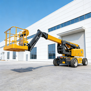 Neue Selbstfahrende Elektrische Automatische Arbeitsbühne Raupenarbeitsbühne Hebebühne 250KG Tragfähigkeit 21M Motor Getriebe - Product Image 1