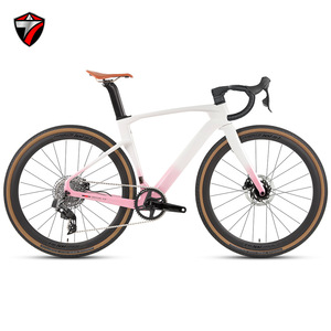 Vélo de gravier en carbone Gravel V3 avec freins à disque hydrauliques RS 12 vitesses 12*142mm 700C en fibre de carbone tout-terrain GRAVEL-V3 en fibre de carbone F - Product Image 1