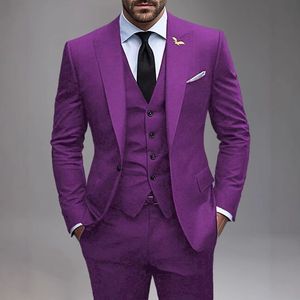 Traje <span class=keywords><strong>Casual</strong></span> de Alta Calidad Y2601 <span class=keywords><strong>para</strong></span> <span class=keywords><strong>Hombre</strong></span>, Conjunto de Tres Piezas de Manga Larga con un Botón, Trajes de Novio <span class=keywords><strong>para</strong></span> <span class=keywords><strong>Boda</strong></span>, Traje Formal <span class=keywords><strong>para</strong></span> Fiesta - Product Image 5