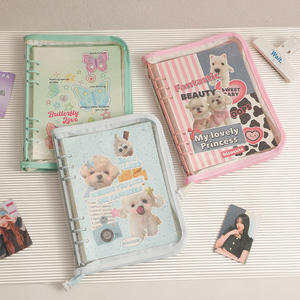 Trasparente PVC A5 legante a 6 fori copertina per Notebook Planner diario copertina di carta <span class=keywords><strong>Album</strong></span> foto - Product Image 2