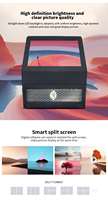 55 pouces haute luminosité LED rétro-éclairage Logo paysage écran tactile capacitif climatiseur publicité extérieure LCD Totem