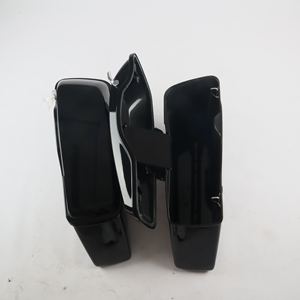 Sac de selle rigide style <span class=keywords><strong>harley</strong></span> <span class=keywords><strong>davidson</strong></span> pour haut-parleur, assemblé noir vif, pour la randonnée, 2014, 2015, 2016 - Product Image 5