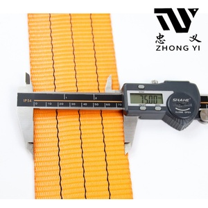 <span class=keywords><strong>Cinta</strong></span> de Amarre de Poliéster Resistente de 3 Pulgadas y 10T para Contenedores, Transporte en Camión y Tareas de Reparación Industrial - Product Image 4