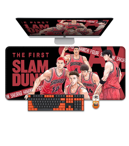 แผ่นรองเมาส์สแลมดังกระซาคุรากิฮานามิจิรุคาวะคาเดะอิเมะแผ่นเขียนโต๊ะแบบปรับแต่งได้สำหรับนักเรียน - Product Image 1